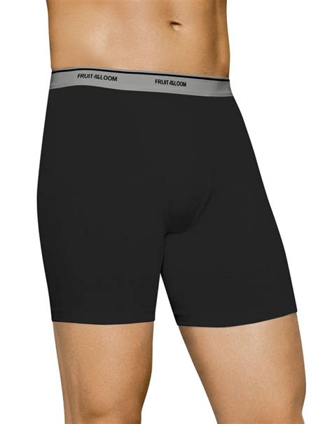 fruit of the loom black briefs